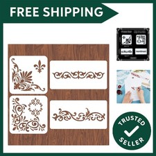 4PCS Corner Stencils for