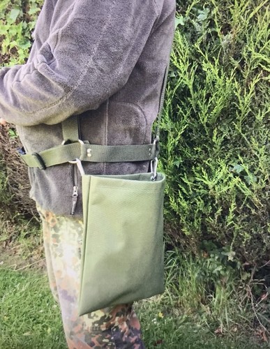 Olive green purse net - purse,