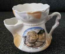 Bavaria 1905 Shaving Scuttle Mug The Great Globe Swanage Lustre
