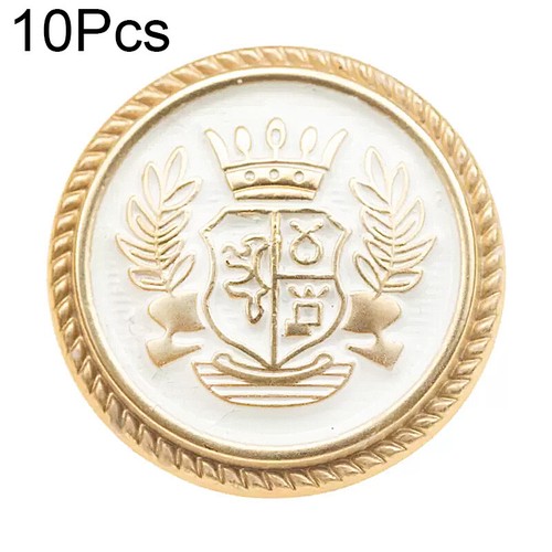 10pcs round metal - 10pcs,