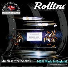 Mc270 ssp stainless spokes - mc270-ssp, 19"
