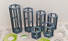 Stackable Gravitrax Compatible Columns risers marble run tower supports