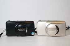 Olympus MJU Zoom 115 35mm Point and Shoot Pair Of Cameras Faulty Spares Repairs