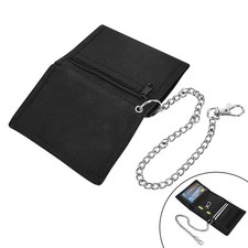 Trifold Wallet With Chain And