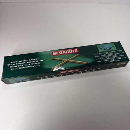 Scrabble deluxe wooden - deluxe,