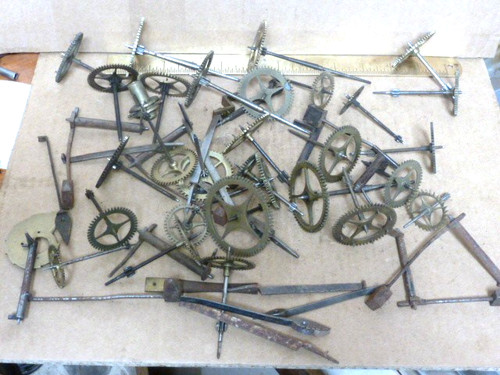 Big lot longcase - lot, clock