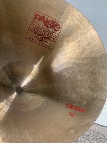 Paiste inch 2002 crash - paiste,