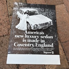 Vtg Orig 1969 Jaguar XJ XKE