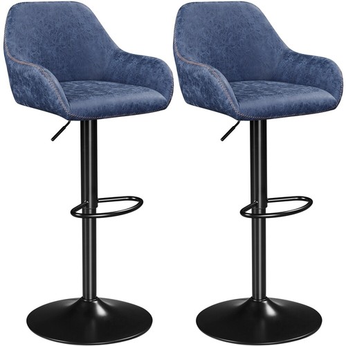 2pcs vintage bar - 2pcs, stools