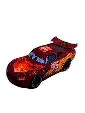 Disney Lightning Mcqueen Pixar Cars Piston Cup Racer Light Up Rare