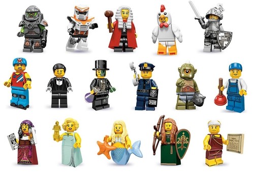 Lego minifigures series - series, 9