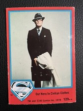 SUPERMAN THE MOVIE 1978 TOPPS