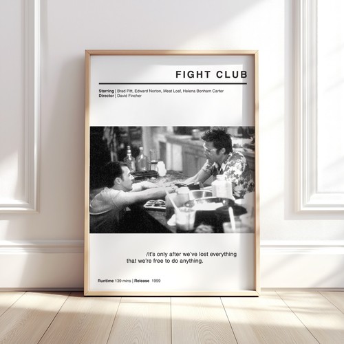Fight club movie - club, poster