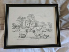 Limited Edition 45/200 print By Elizabeth Haines. St Mary's Church, Amblestone.