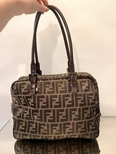 FENDI Brown zucca vintage FF