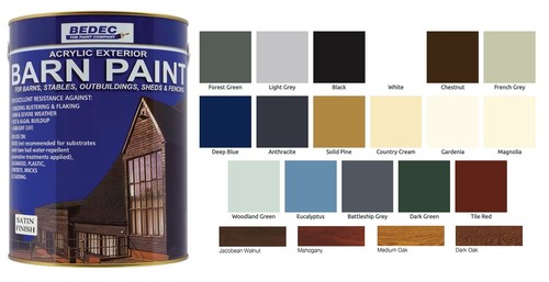Bedec acrylic exterior barn - acrylic,