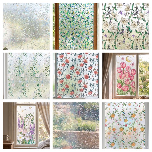 Rainbow frosted window film - rainbow,