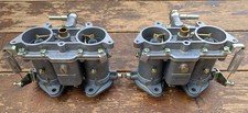 Genuine Original Solex 40 PII-4 PII P11 Pair Dual Twin Carbs Porsche 912 356