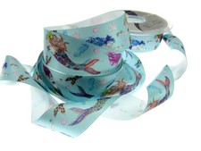 Satin Mermaid Friends Ribbon