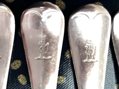 Antique silver plate forks - antique,
