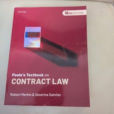 Poole's Textbook on Contract