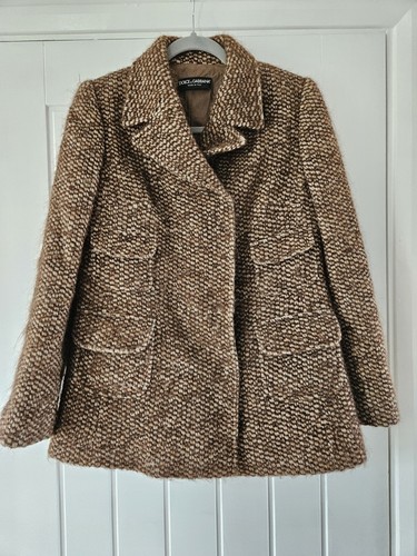 Dolce gabbana bouclé alpaca - dolce,