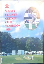 Surrey County Cricket Club Yearbook 1988
