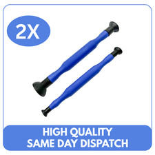 2pcs/set Car Valve Lapping Sticks Tool Sucker Rubber Head Fittings Grinding Tool