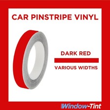DARK RED GLOSS Pin Stripe Roll