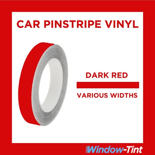Dark red gloss pin stripe - dark,