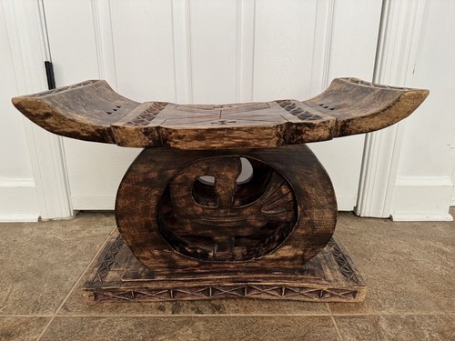 Vintage ashanti wood - wood, h
