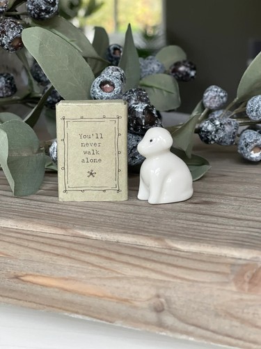 East india porcelain dog - east, india: