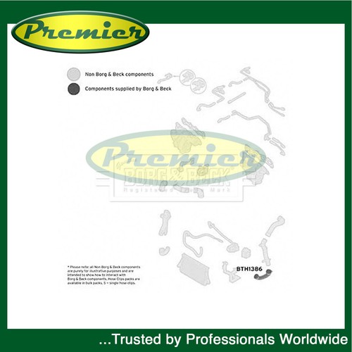Premier turbo hose - premier, fits