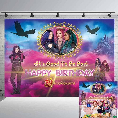 Descendants party decor - party,