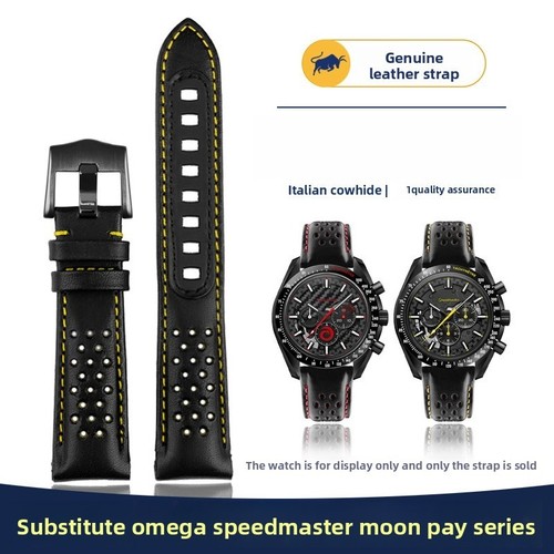 21mm genuine leather watch - 21mm,