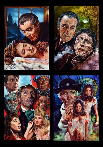 Hammer horror mounted - horror,