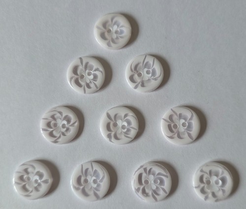 Flower patterned resin - 10,