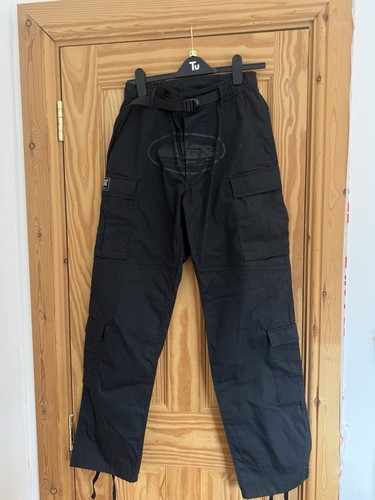 Corteiz guerillaz cargos black - corteiz,