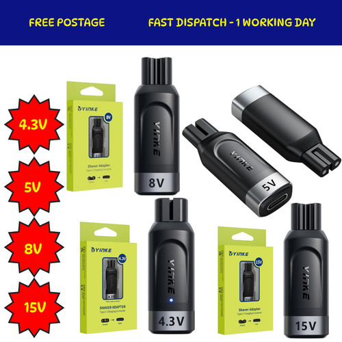 15 type c shaver - 4.3/5/8/15,