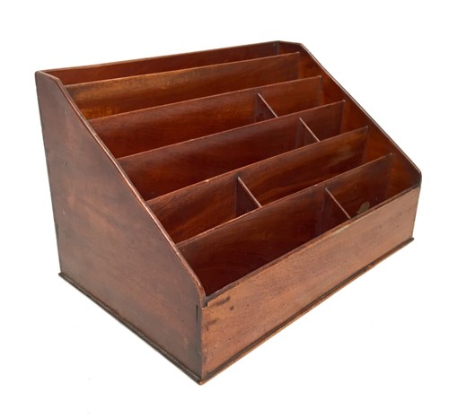 Antique wooden desktop - wooden, large