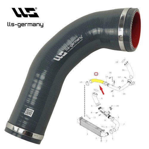 Intercooler hose for - for, volvo