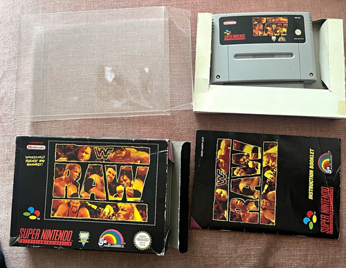 Wwf raw nintendo snes pal - raw,