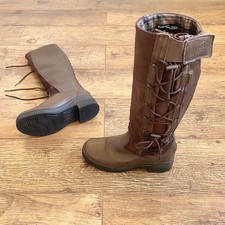 Ariat - Women’s Uk 5.5 - Glacier - Tall Riding Boots - Brown Leather - Excellent