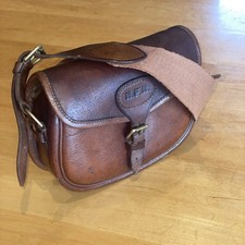 Rare  Vintage, Payne Galwey Brady,  Cartridge Bag, Leather Pigskin, Small 50,VGC