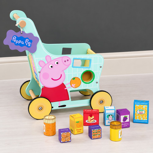 Peppa pig wooden toy pretend - pig,
