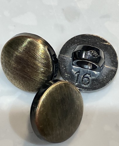 Tiny brushed bronze brass tone - brass,