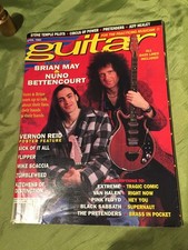GUITAR FOR THE PRACTICING MUSICIAN [Apr 1993] Brian May Pink Floyd Black Sabbath
