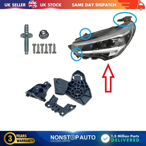 Headlight repair kit bracket - repair,