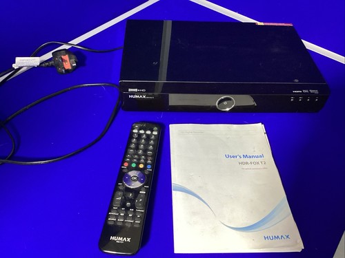 Humax hdr fox 1tb - t2, freeview+