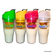 The Cereal Cup - Portable Cereal Cup | Cereal on the Go Cup | To Go Cereal Cup